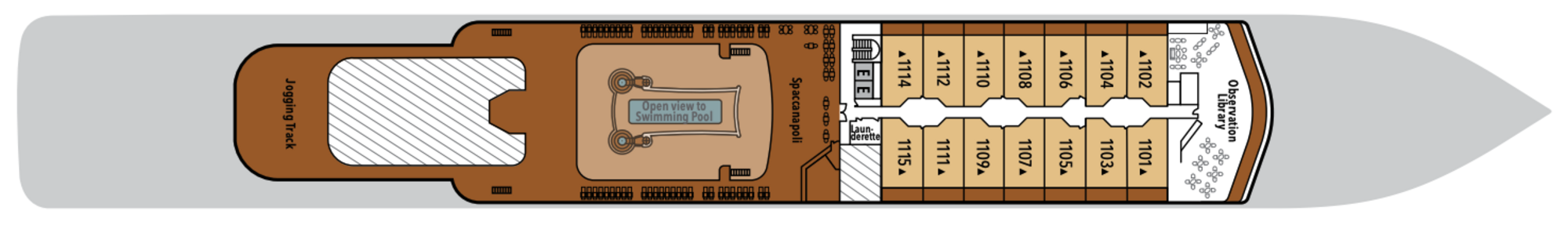 Deck 11 plan